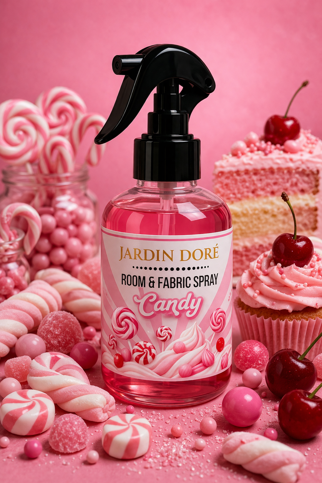 Spray Candy - 250ml - Un tourbillon sucré digne d’une confiserie enchantée | Jardin Doré