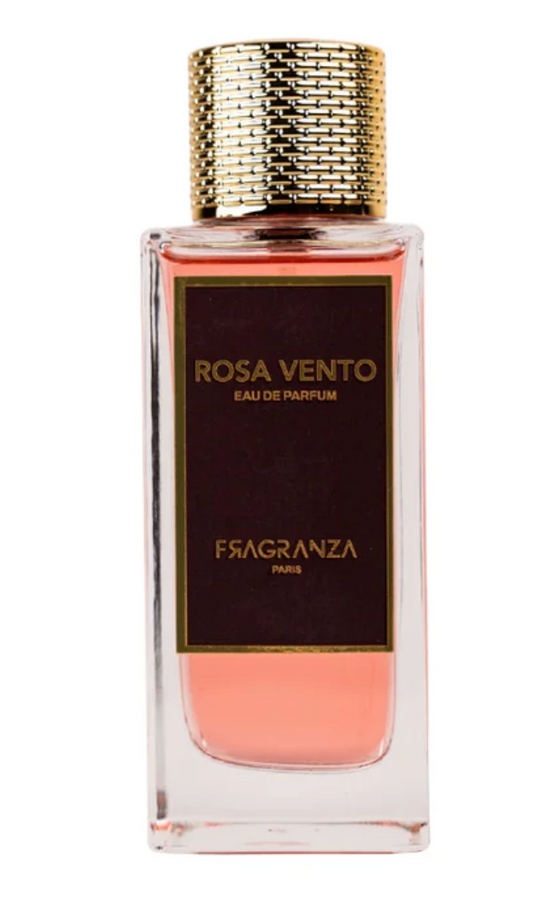 Maison Fragranza - Rosa Vento est une création vibrante et enveloppante, à la fois gourmande et élégante.