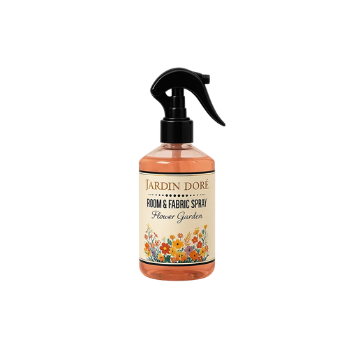 Spray Textile & d’Ambiance Flower Garden – Parfum d’intérieur floral et frais 250ml | Jardin Doré