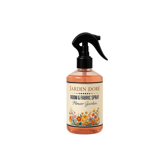 Spray Textile & d’Ambiance Flower Garden – Parfum d’intérieur floral et frais 250ml | Jardin Doré